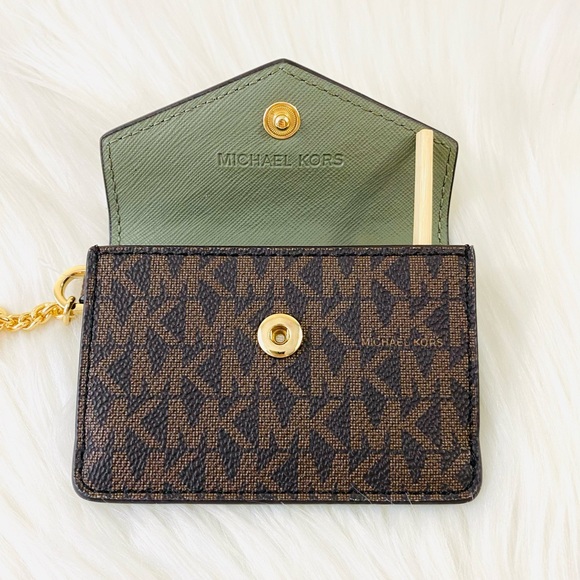 Michael Kors Kala Small Key Ring Card Case - Picture 6 of 11